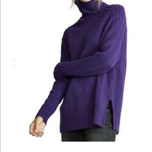 NWT Polo Ralph Lauren Purple turtleneck sweater